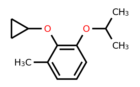 CAS 1243389-89-0 | 2-Cyclopropoxy-1-isopropoxy-3-methylbenzene