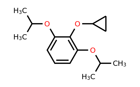 CAS 1243389-93-6 | 2-Cyclopropoxy-1,3-diisopropoxybenzene