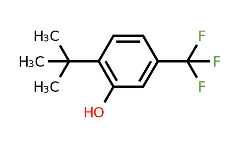 CAS 1243389-99-2 | 2-Tert-butyl-5-(trifluoromethyl)phenol