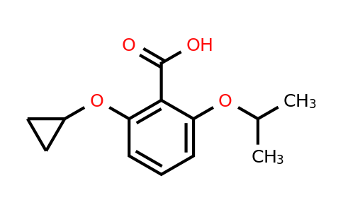 CAS 1243390-00-2 | 2-Cyclopropoxy-6-isopropoxybenzoic acid