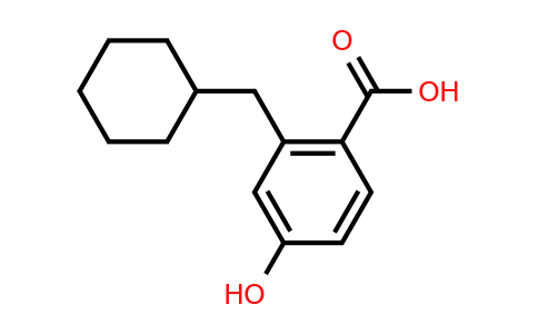 CAS 1243390-01-3 | 2-(Cyclohexylmethyl)-4-hydroxybenzoic acid