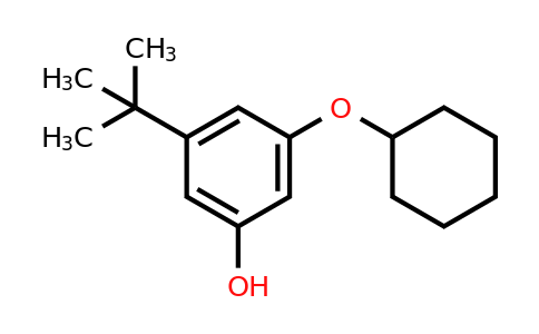 CAS 1243390-08-0 | 3-Tert-butyl-5-(cyclohexyloxy)phenol