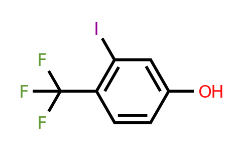 CAS 1243390-12-6 | 3-Iodo-4-(trifluoromethyl)phenol