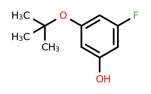 CAS 1243390-22-8 | 3-(Tert-butoxy)-5-fluorophenol