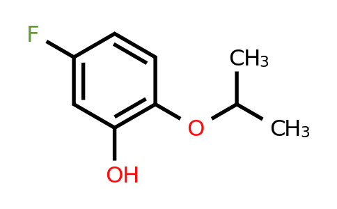 CAS 1243390-32-0 | 5-Fluoro-2-isopropoxyphenol