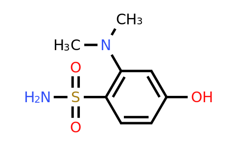CAS 1243390-35-3 | 2-(Dimethylamino)-4-hydroxybenzene-1-sulfonamide
