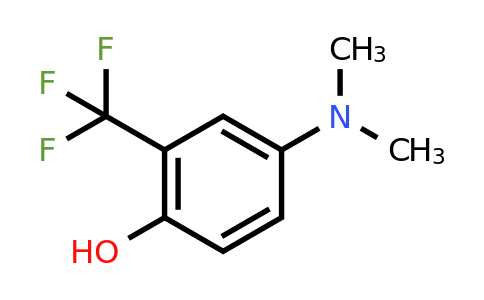 CAS 1243390-40-0 | 4-(Dimethylamino)-2-(trifluoromethyl)phenol