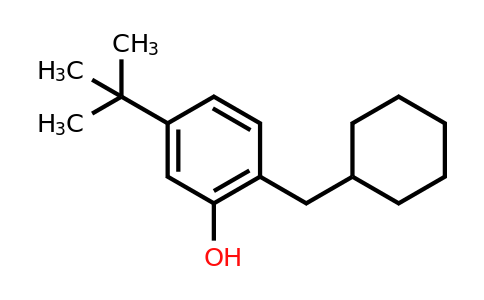 CAS 1243390-42-2 | 5-Tert-butyl-2-(cyclohexylmethyl)phenol