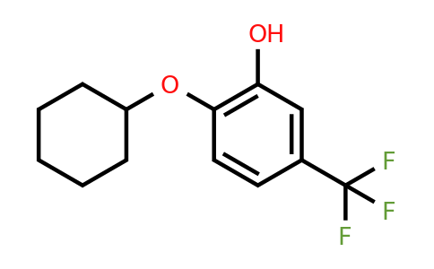2-(Cyclohexyloxy)-5-(trifluoromethyl)phenol