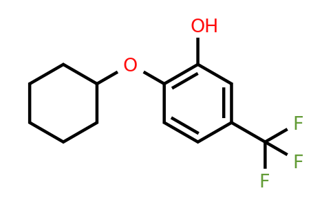 CAS 1243390-45-5 | 2-(Cyclohexyloxy)-5-(trifluoromethyl)phenol
