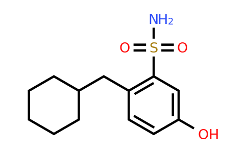 CAS 1243390-51-3 | 2-(Cyclohexylmethyl)-5-hydroxybenzenesulfonamide