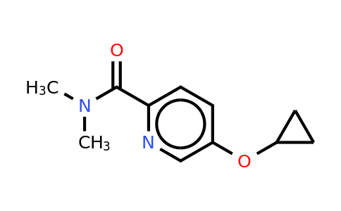 CAS 1243390-54-6 | 5-Cyclopropoxy-N,n-dimethylpicolinamide