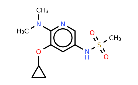 CAS 1243390-55-7 | N-(5-cyclopropoxy-6-(dimethylamino)pyridin-3-YL)methanesulfonamide