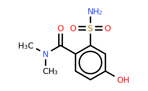 CAS 1243390-75-1 | 4-Hydroxy-N,n-dimethyl-2-sulfamoylbenzamide