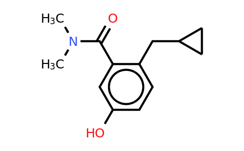 CAS 1243390-78-4 | 2-(Cyclopropylmethyl)-5-hydroxy-N,n-dimethylbenzamide