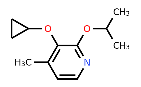 CAS 1243390-79-5 | 3-Cyclopropoxy-2-isopropoxy-4-methylpyridine