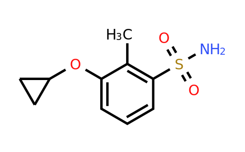 CAS 1243390-85-3 | 3-Cyclopropoxy-2-methylbenzenesulfonamide