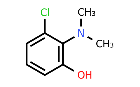 CAS 1243390-86-4 | 3-Chloro-2-(dimethylamino)phenol