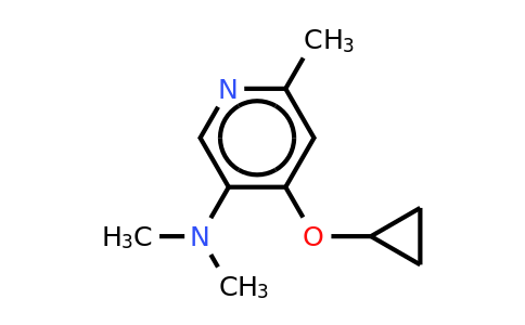 CAS 1243390-98-8 | 4-Cyclopropoxy-N,n,6-trimethylpyridin-3-amine