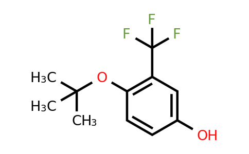 CAS 1243391-04-9 | 4-Tert-butoxy-3-(trifluoromethyl)phenol