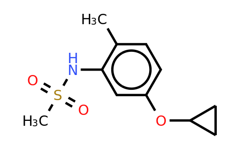 CAS 1243391-06-1 | N-(5-cyclopropoxy-2-methylphenyl)methanesulfonamide