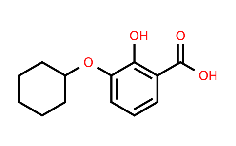 CAS 1243391-08-3 | 3-(Cyclohexyloxy)-2-hydroxybenzoic acid