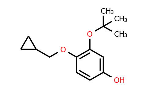 CAS 1243391-17-4 | 3-Tert-butoxy-4-(cyclopropylmethoxy)phenol