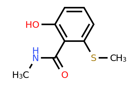 CAS 1243391-49-2 | 2-Hydroxy-N-methyl-6-(methylsulfanyl)benzamide