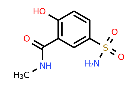 CAS 1243391-53-8 | 2-Hydroxy-N-methyl-5-sulfamoylbenzamide