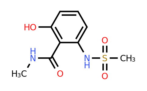 CAS 1243391-55-0 | 2-Hydroxy-N-methyl-6-(methylsulfonamido)benzamide
