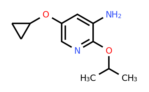 CAS 1243391-56-1 | 5-Cyclopropoxy-2-isopropoxypyridin-3-amine