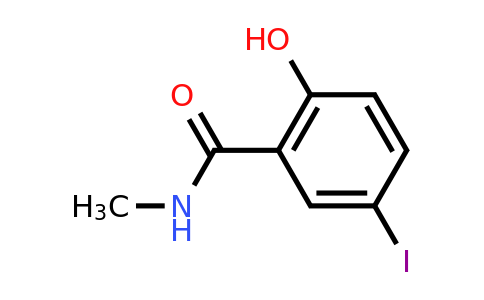 CAS 1243391-62-9 | 2-Hydroxy-5-iodo-N-methylbenzamide