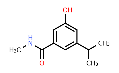 CAS 1243391-70-9 | 3-Hydroxy-5-isopropyl-N-methylbenzamide