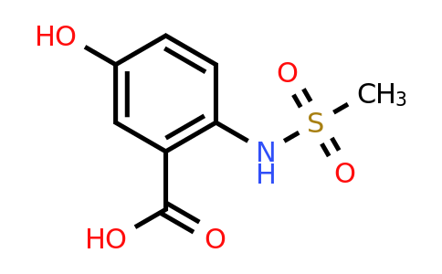 CAS 1243391-74-3 | 5-Hydroxy-2-(methylsulfonamido)benzoic acid
