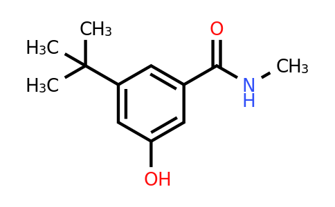 CAS 1243391-76-5 | 3-Tert-butyl-5-hydroxy-N-methylbenzamide