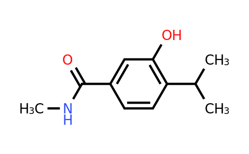 CAS 1243391-84-5 | 3-Hydroxy-4-isopropyl-N-methylbenzamide