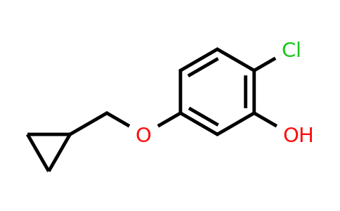 CAS 1243391-94-7 | 2-Chloro-5-(cyclopropylmethoxy)phenol