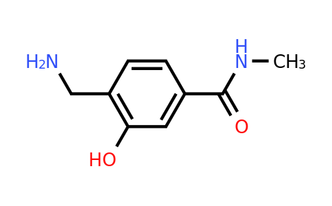 CAS 1243391-97-0 | 4-(Aminomethyl)-3-hydroxy-N-methylbenzamide