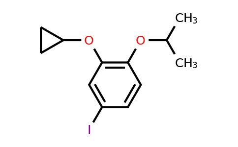 CAS 1243392-02-0 | 2-Cyclopropoxy-4-iodo-1-isopropoxybenzene