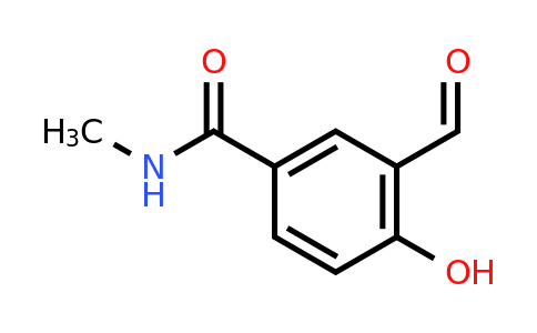 CAS 1243392-04-2 | 3-Formyl-4-hydroxy-N-methylbenzamide