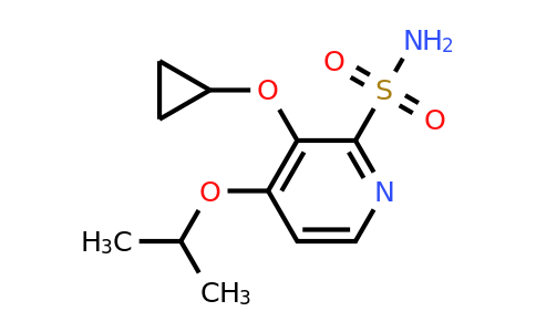 CAS 1243392-06-4 | 3-Cyclopropoxy-4-isopropoxypyridine-2-sulfonamide