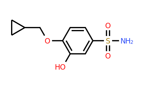CAS 1243392-14-4 | 4-(Cyclopropylmethoxy)-3-hydroxybenzenesulfonamide