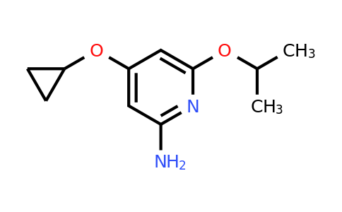 CAS 1243392-21-3 | 4-Cyclopropoxy-6-isopropoxypyridin-2-amine