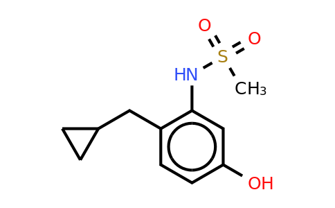 CAS 1243392-22-4 | N-(2-(cyclopropylmethyl)-5-hydroxyphenyl)methanesulfonamide