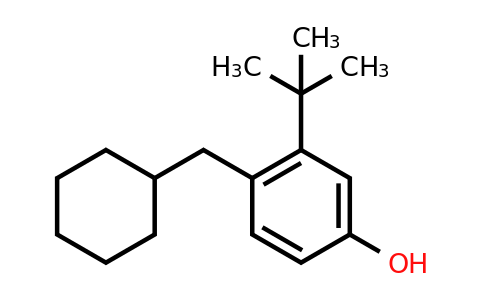 CAS 1243392-34-8 | 3-Tert-butyl-4-(cyclohexylmethyl)phenol