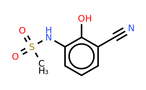 CAS 1243392-40-6 | N-(3-cyano-2-hydroxyphenyl)methanesulfonamide
