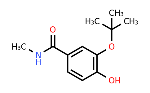 CAS 1243392-57-5 | 3-Tert-butoxy-4-hydroxy-N-methylbenzamide