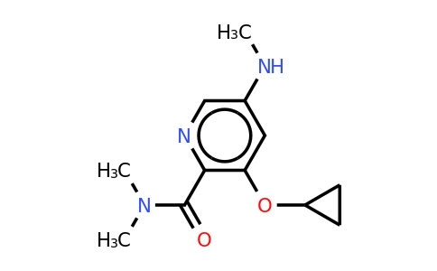 CAS 1243392-63-3 | 3-Cyclopropoxy-N,n-dimethyl-5-(methylamino)picolinamide