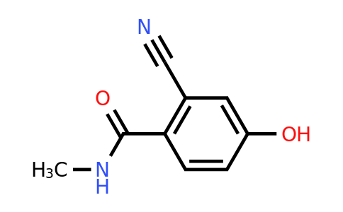 CAS 1243392-75-7 | 2-Cyano-4-hydroxy-N-methylbenzamide