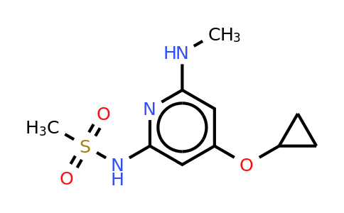 CAS 1243392-79-1 | N-(4-cyclopropoxy-6-(methylamino)pyridin-2-YL)methanesulfonamide
